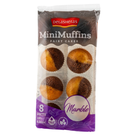 Delasheras Marble Fairy Cake 14x180g dimarkcash&carry
