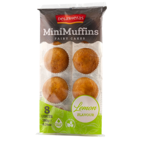 Delasheras Mini Muffins Lemon Cake 14x180g dimarkcash&carry