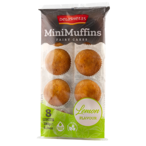Delasheras Mini Muffins Lemon Cake 14x180g dimarkcash&carry