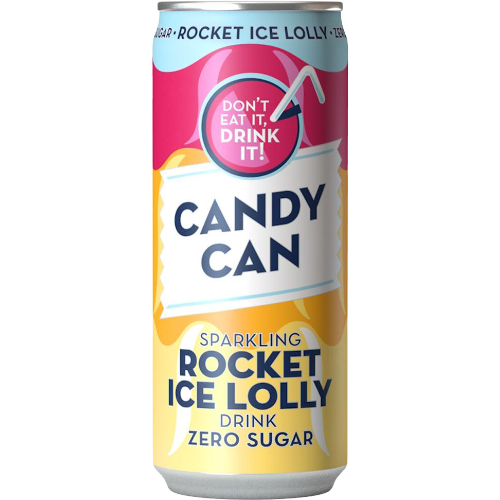 Candy Can Rocket Ice Lolly 12X330Ml dimarkcash&carry