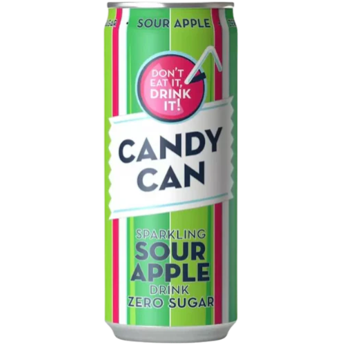 Candy Can Sour Apple 12x330ml