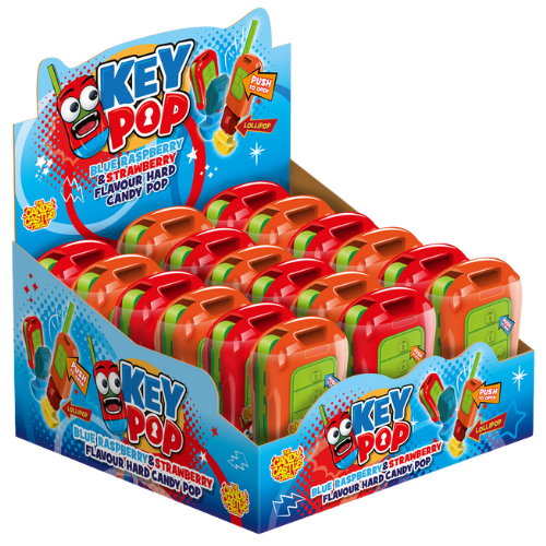 Candy Castle Key Pop Lollipops 18X10G dimarkcash&carry