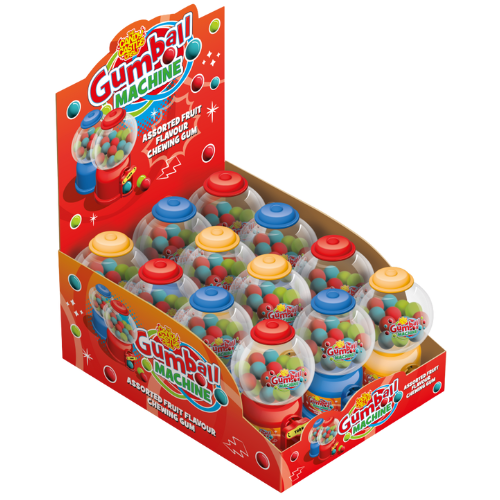 Candy Castle Gumball Machine 12X35G dimarkcash&carry