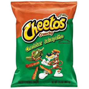 Cheetos Crunchy Cheddar Jalapeno 10X226.8G dimarkcash&carry