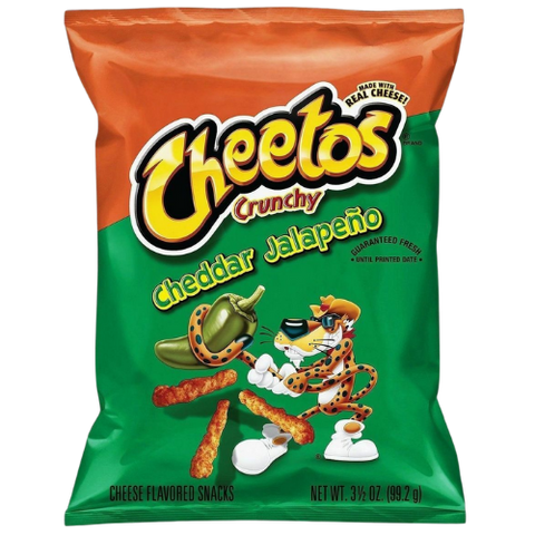 Cheetos Crunchy Cheddar Jalapeno 10X226.8G dimarkcash&carry