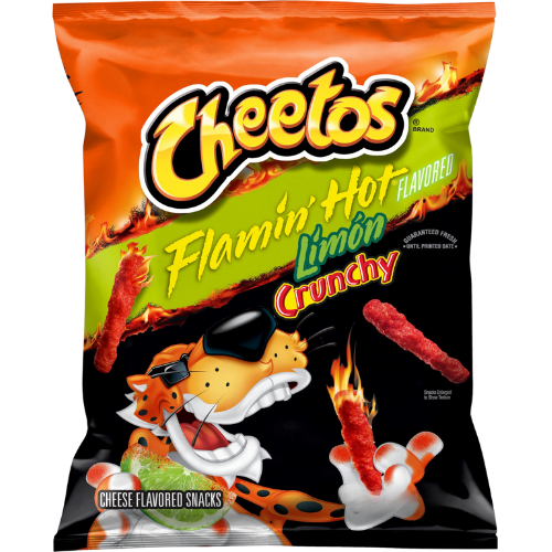 Cheetos Crunchy Flamin Hot *LIME* (8oz) 10x226.8g dimarkcash&carry