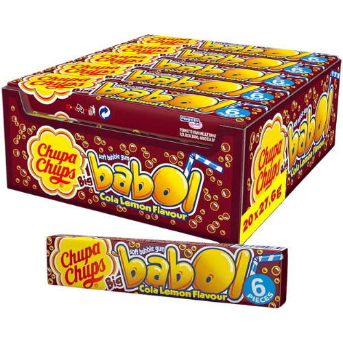 Chupa Chups Bıg Babol Cola Gum 20X27.6G dimarkcash&carry