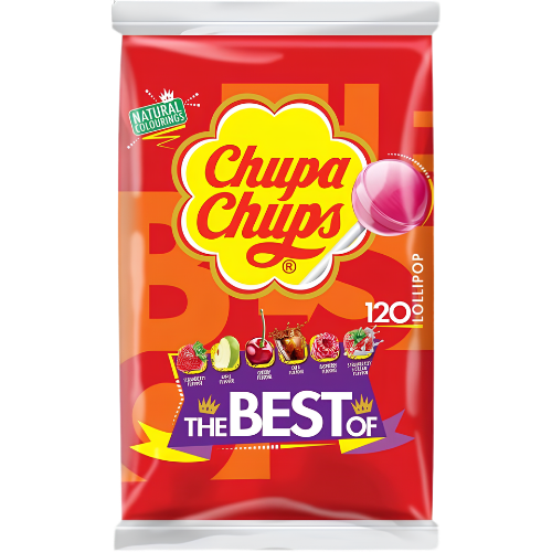 Chupa Chups Lollipops 120 pcs dimarkcash&carry