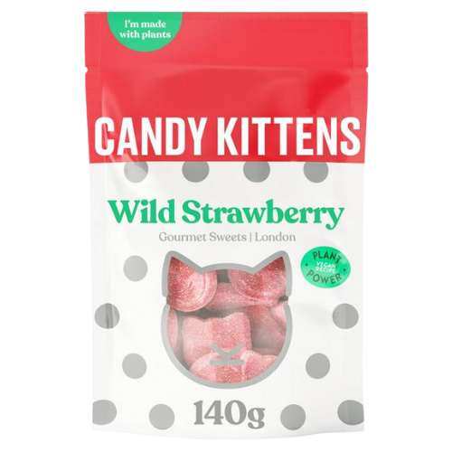 Candy Kittens Wild Strawberry 10X140G dimarkcash&carry