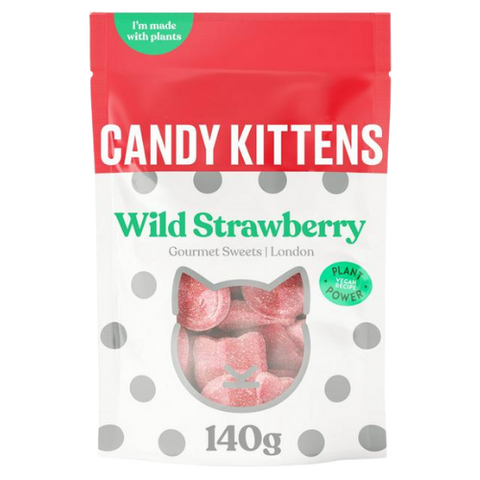 Candy Kittens Wild Strawberry 10X140G dimarkcash&carry