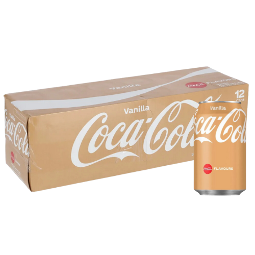 Coco Cola Vanilla Can 12X355Ml dimarkcash&carry