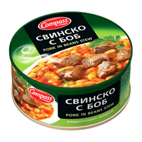 Compass Pork In Beans Stew 24X300G dimarkcash&carry