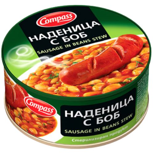 Compass Sausage In Beans Stew 24X300G dimarkcash&carry
