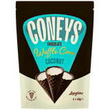 Coneys- White Cone Vanilla 12X63G dimarkcash&carry