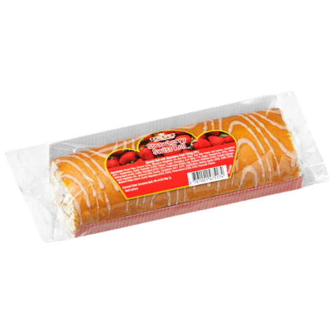 Coronet Strawberry Swiss Roll 6X300G dimarkcash&carry