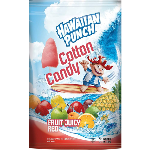 Hawaiian Punch Cotton Candy 12X88G