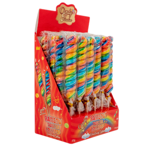 Rainbow Twister Lollipop 24X50G dimarkcash&carry