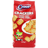 Croco Crackers *sesame & Poppy Seeds* 12x400g