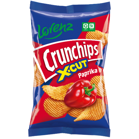 Lorenz Crunchips Papryka - 12X130G dimarkcash&carry