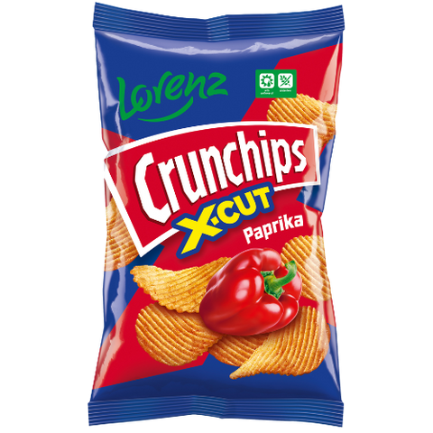 Lorenz Crunchips Papryka - 12X130G dimarkcash&carry