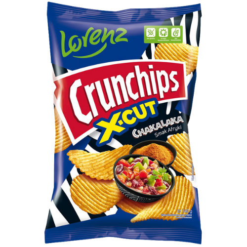 Lorenz Crunchips Chakalaka 12X130G dimarkcash&carry