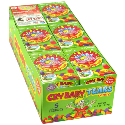 Cry Baby Tears Sour Candy 5 Flavour 24X56G dimarkcash&carry