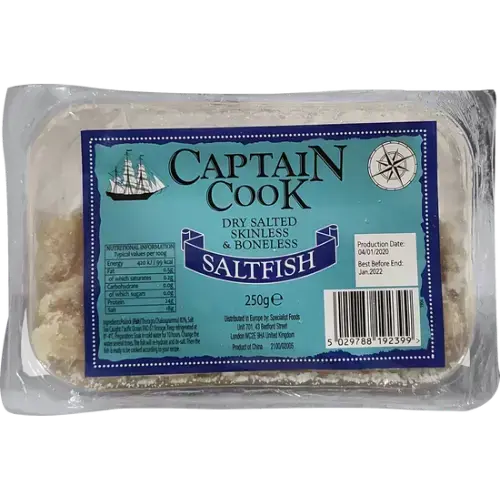 Captain Cook Saltfish 8X250G dimarkcash&carry