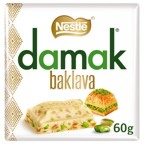 Damak Baklava Chocolate Bar 12X(6X60G) dimarkcash&carry