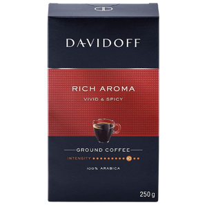 Davidoff Rich Aroma Ground Coffee 12x250g BBD: 20/09/2025 dimarkcash&carry