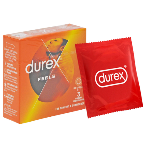 Durex X Feels Condom (3pack) 12pcs