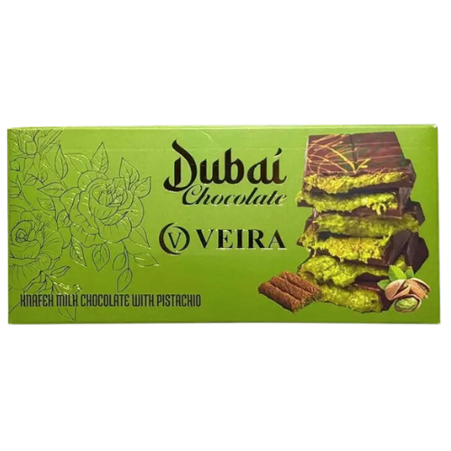 Veira Dubai Chocolate (Green) 12X100G