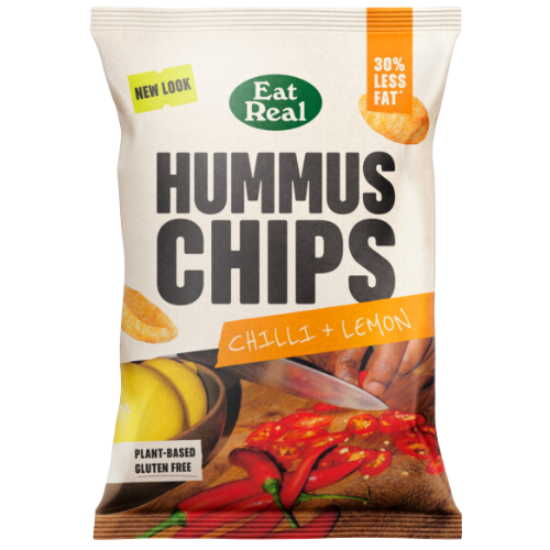 Eat Real Hummus Chilli & Lemon 10X135G dimarkcash&carry