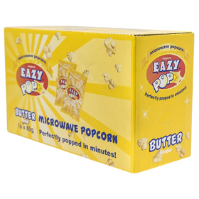 Eazy Pop Corn -Butter 16X85G dimarkcash&carry