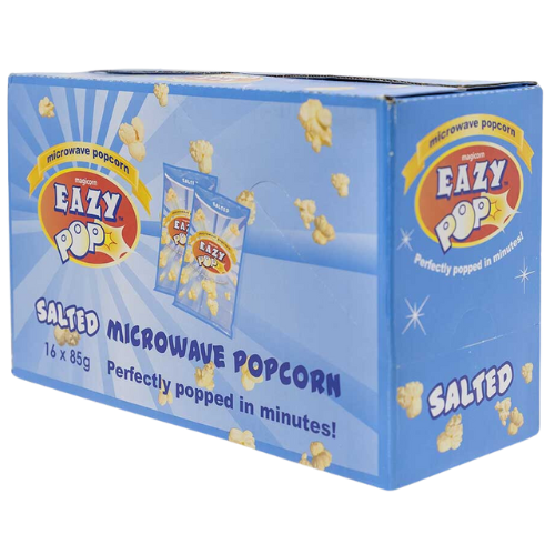 Eazy Pop Corn -Salted 16X85G dimarkcash&carry