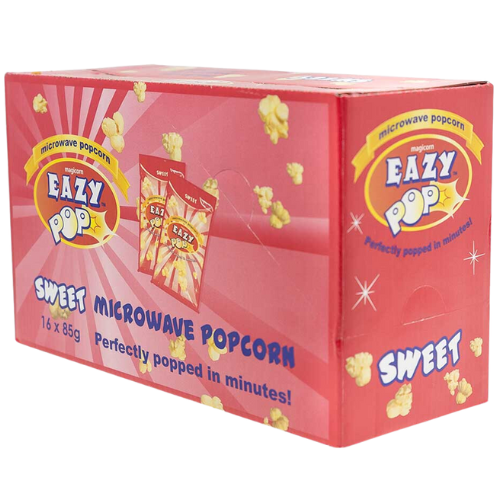 Eazy Pop Corn -Sweet 16X85G dimarkcash&carry