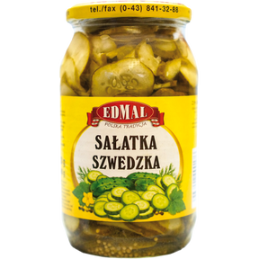 Edmal Swedish Cucumber Salad 8X820G dimarkcash&carry