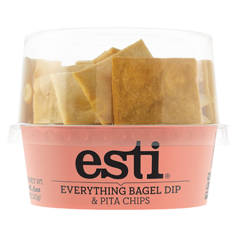 Esti Everything Bagel & Pita Chips 6X130G dimarkcash&carry