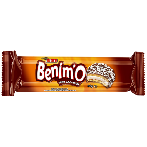 Eti Benimo Chocolate Biscuit 18x80g dimarkcash&carry