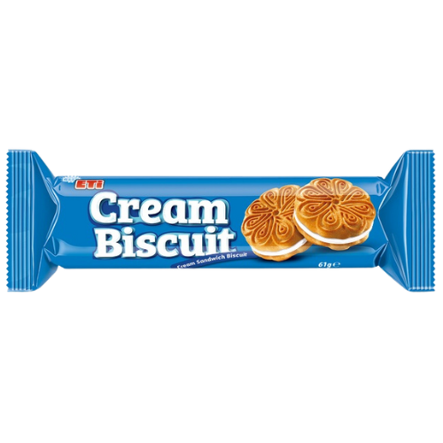 Eti Cream Sandwich Biscuit 24x61g dimarkcash&carry