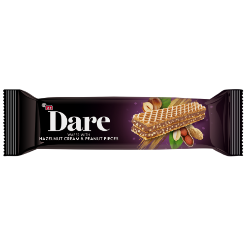 Eti Dare Wafer Hazelnut Cream With Peanuts 24X29G