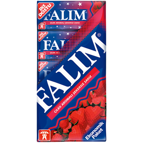 Falim Chewing Gum *Strawberry* 20x8g dimarkcash&carry
