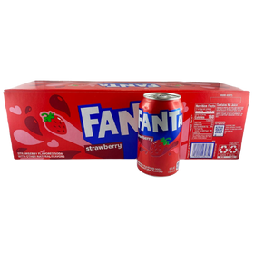 Fanta Strawberry Soda Can  12X355Ml dimarkcash&carry