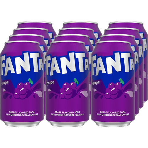 Fanta Grape Soda Can 12X355Ml dimarkcash&carry