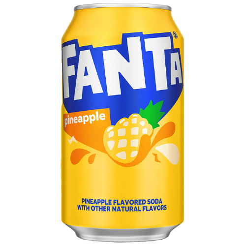 Fanta Pineapple Soda Can 12X355Ml dimarkcash&carry