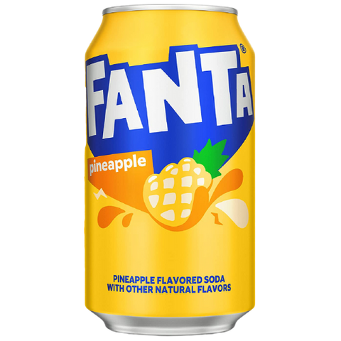 Fanta Pineapple Soda Can 12X355Ml dimarkcash&carry