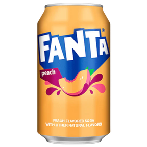 Fanta Peach Soda Can 12X355Ml dimarkcash&carry
