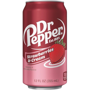 Dr Pepper Strawberries & Cream 12X355Ml