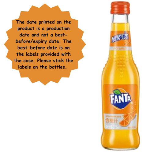 Fanta Orange Glass 12X275Ml