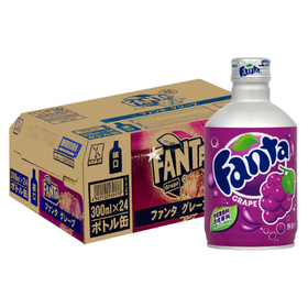 Fanta Metal Bottle Grape 24x300ml dimarkcash&carry