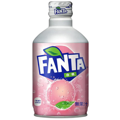 Fanta Metal Bottle Peach 24x300ml dimarkcash&carry